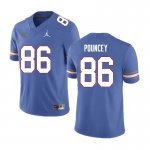 Men's Florida Gators #86 Jordan Pouncey NCAA Nike Blue Authentic Stitched College Football Jersey DIK6062LM